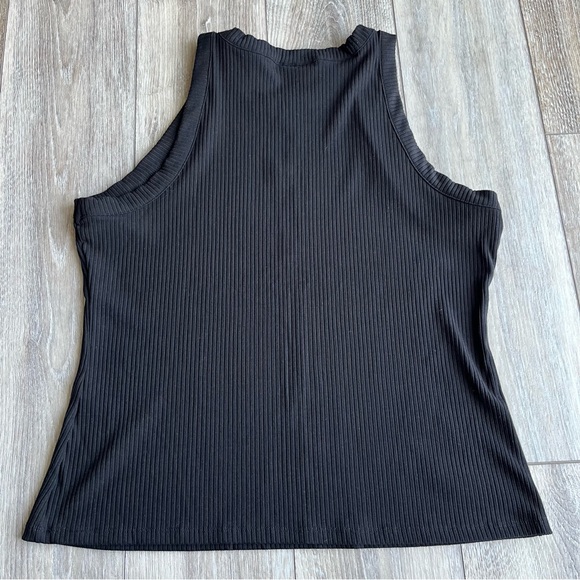 INC International Concepts Size XXL Tank Tops Lot Black White Ribbed Sleeveless - Picture 8 of 8